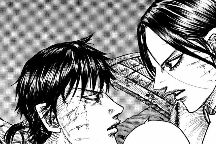 Highlights Manga Kingdom CH 885 It Was Too Tough, Shin Was About To Give Up
