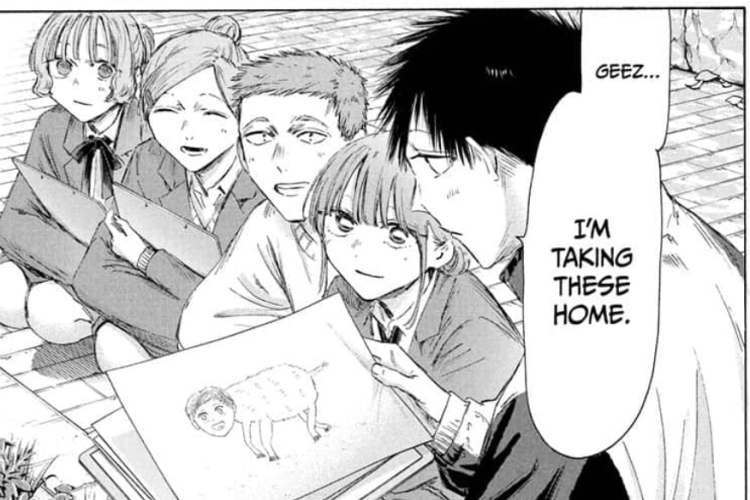 Link Read of Manga Blue Box (Ao no Hako) Chapter 219 English Subtitle, Love is Burning Hot!