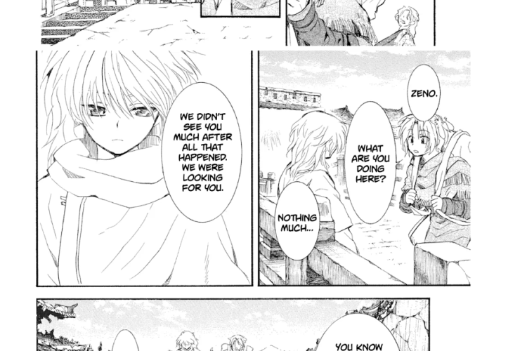 Spoilers of Yona of the Dawn (Akatsuki No Yona) Chapter 277 English Subtitle, Meeting the Figure of Zeno