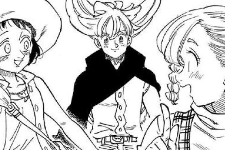 Manga Four Knights of the Apocalypse Chapter 215 English Scan : Nasiens, Percival, and Anne Friendship