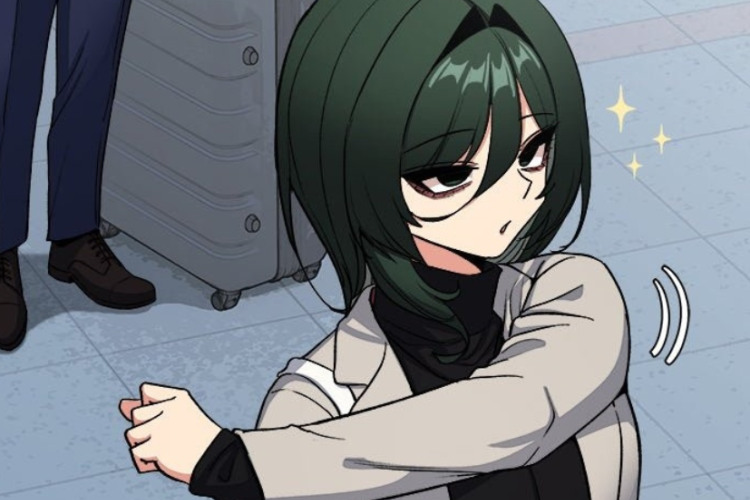 Link to Manhwa Stop Smoking (Someone Stop Her!) Chapter 87 English Subtitle, Miss Cha has a new spirit.