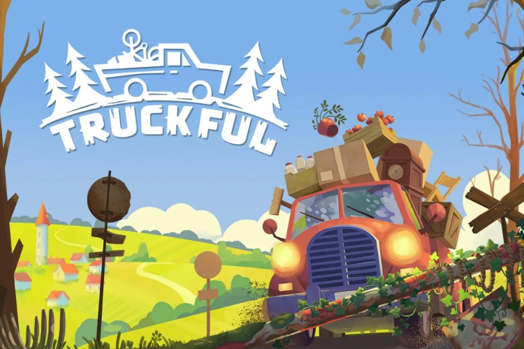 Storyline of The Game Truckful: Drive Your Pickup Truck Along Winding Country Roads Full Of Obstacles