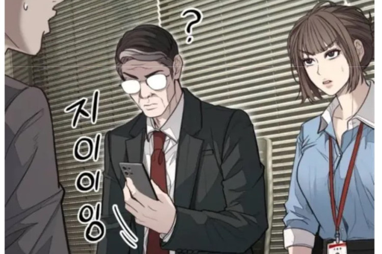 Read of Manhwa I Beat Up My Boss Chapter 8 English Subtitle, The Enemy's Tension